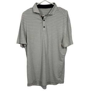 LuLuLemon Striped Athletic Fit Polo Shirt